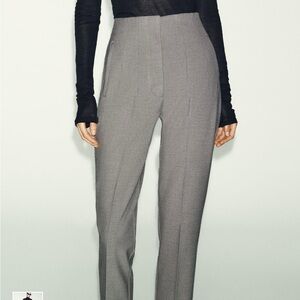 Zara Women's Gray Tailored Trousers